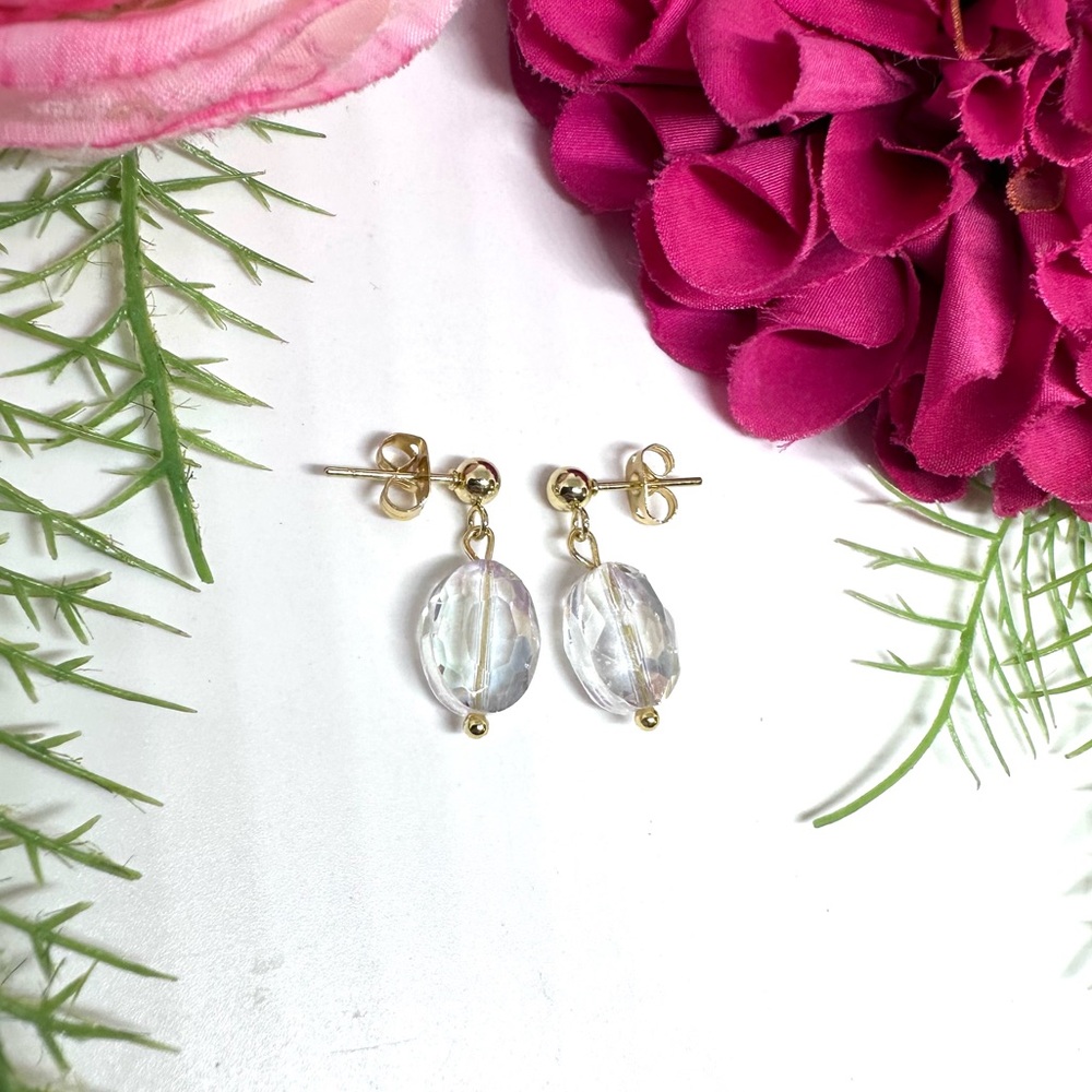 NEW⚜️Aurora Borealis Crystal Drop Earrings